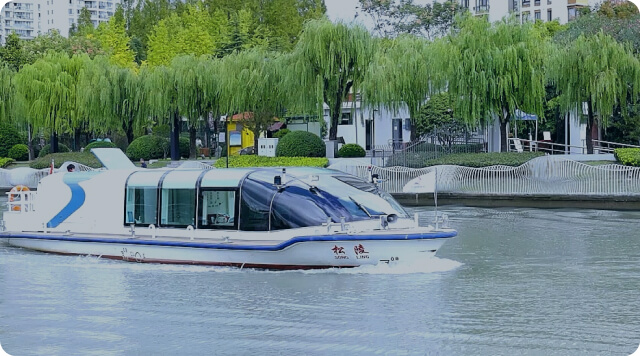 上海苏州河电动游船