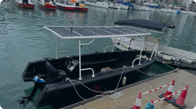 香港皇家游艇会电动接驳船