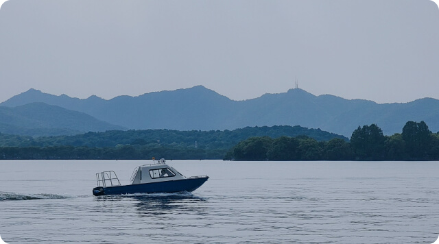 浙江杭州电动公务巡逻船